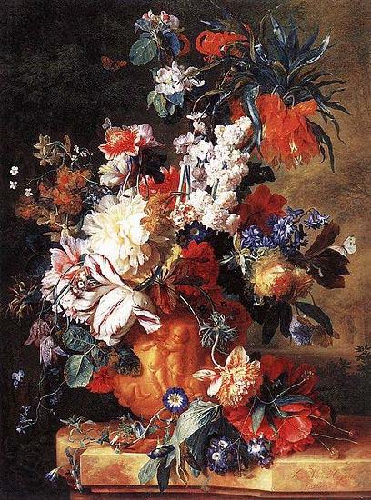 Jan van Huysum Bouquet of Flowers in an Urn by Jan van Huysum, Spain oil painting art